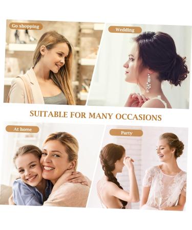 Mikinona 20 Black Metal Bridal Veil Comb Wire Hair Side Combs Metal Side Combs for Women Bridal Hair Comb Metal Hair Clips for Women Wedding Bridal Hair Accessories Chic Guangdong Bride - Buy Online on GoSupps.com