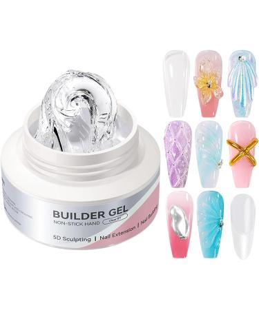  Nudorpn 3D Nail Gel - Solid Gel for Nail Extensions 6cl Non-Sticky Manicure Design Creator for Women Modeling Sculpting Extension Painting Art - Buy Online on GoSupps.com