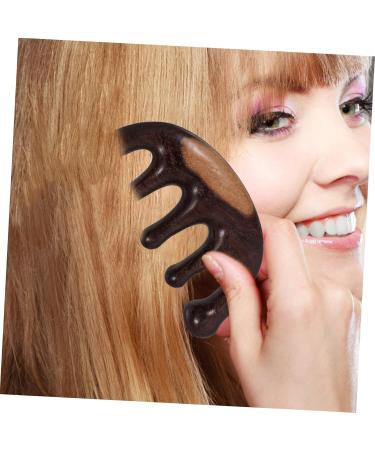 Beavorty Wooden Wide Tooth Massage Comb - Natural Hair & Scalp Tool for Healthy Hair Care - Buy Online on GoSupps.com