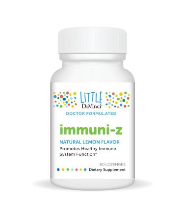 Little DaVinci Immuni-Z Natural Lemon Flavor 60 Lozenges