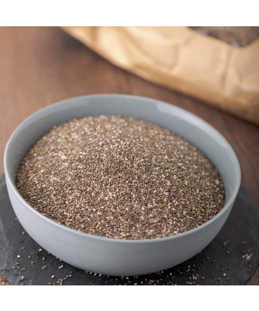 Organic Black Chia Seeds 1kg - Eco-Friendly Plastic-Free Packaging | s ssundclever.de  - Buy Online on GoSupps.com