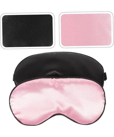 2 pi ces de Sommeil Imitation Soie Occultant pour Yeux pour Voyage Maison - Buy Online on GoSupps.com