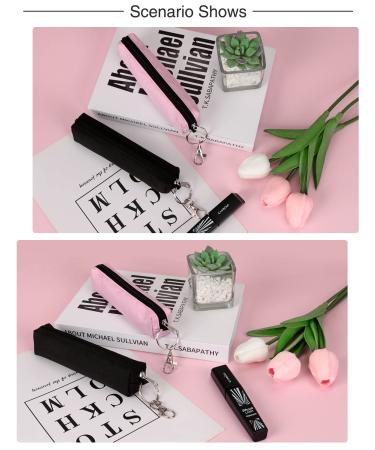 Mascara & Eyelash Serum Holder Sleeve Pouch Set with Hook - Portable Lash Essential Bag Gift for Women (2pcs) - Buy Online on GoSupps.com