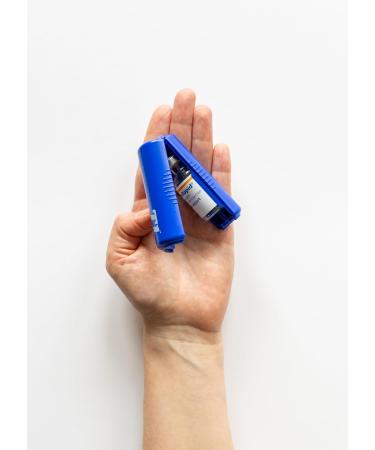 Buy T1me Insulin Filling Support for 1ml U-100 Syringes | Type 1 & Type 2 Diabetes | Bottle Protector & Vial Holder (Blue) - International Shipping - Buy Online on GoSupps.com