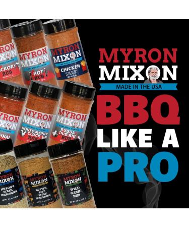 Myron Mixon Rubba Dub Rib BBQ Rub - Champion Pitmaster Recipe - 12 Oz | Gluten-Free, MSG-Free, USA Made - Buy Online on GoSupps.com