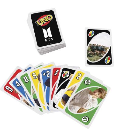 Giant UNO BTS Card Game - 108 Cards inspired by BTS Superstars | Perfect Gift for Boys and Girls Ages 7 & Up - Buy Online on GoSupps.com