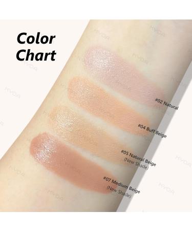 KYDA Mushroom Head Air Cushion BB Cream Mushroom Foundation for Older Women Lasting Moisturizing CC Cream Foundation for Mature Skin Even Skin Tone Concealer Makeup 0.705Oz Natural Beige 0.71 Ounce (Pack of 1) #05 Natu  - Buy Online on GoSupps.com