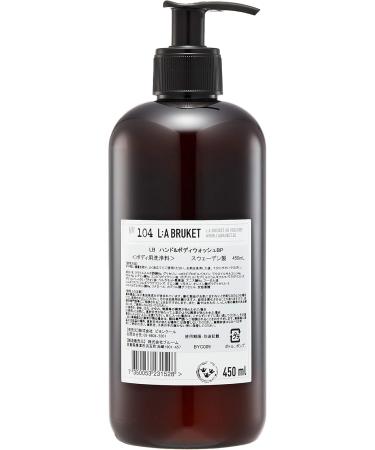 L:A Bruket No. 104 Bergamot/Patchouli Hand and Body Wash 450 ml | Natural Vegan Cleansing | International Shipping - Buy Online on GoSupps.com