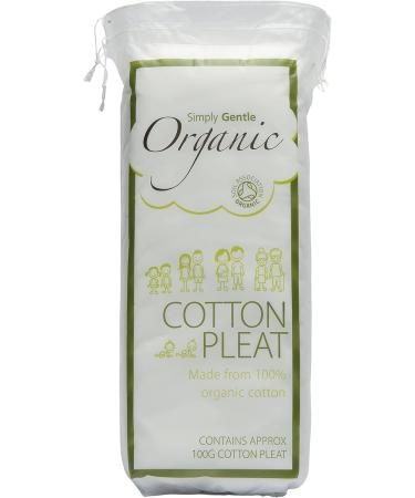Simply Gentle 100g Organic Cotton Folds - Eco-Friendly Sustainable & Soft | International Shipping - Buy Online on GoSupps.com