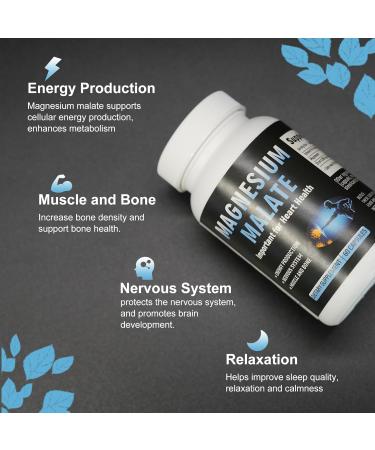 Laicuherb Magnesium Capsules for Bone and Muscle Health, 500 mg Magnesium Supplement, 60 Count, Vegetarian Capsules - Buy Online on GoSupps.com