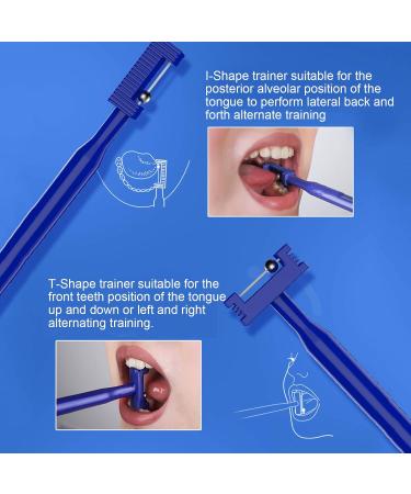 Buy 3 Tongue Trainers (I T C) for Mouth Muscle Training | Improve Swallowing & Articulation | Orthodontic Exercises for All Ages - Buy Online on GoSupps.com