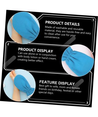 POPETPOP 3 Pairs Flannel Beam Port Gloves Hand Healing Gloves Hand Manicure Paraffin Wax Bags hot Wax Spa SPA Mittens Care Cosmetic Skin Care Gloves Essential Oil Mittens - Buy Online on GoSupps.com