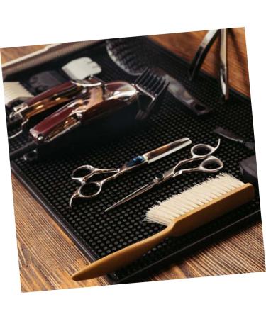 SKISUNO 1pc Non-Slip Hair Cutting Tool Salon Floor Mats Coffee Decor Hot Hair Tool Mat Hair Straightener Mat Black Anti-Skid Mat Barbershop Cushion Storage Pad Thicken Bar Mat PVC 45x30cm - Buy Online on GoSupps.com