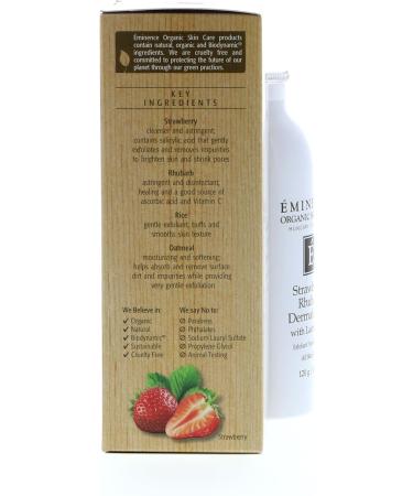 Eminence Strawberry Rhubarb Dermafoliant 4.2 oz - Natural Exfoliating Facial Scrub for Radiant Skin | International Shipping Available - Buy Online on GoSupps.com