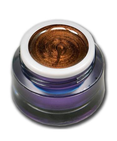 UV Metallic Glitter Gel Jewel Collection Amber UV Gel Professional Color Gel 1 Pack (1x5ml)