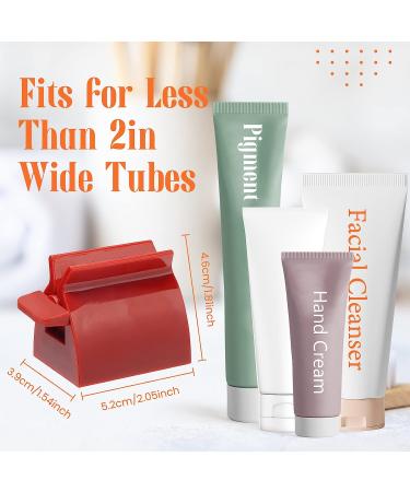 Set of 2 Rolling Tube Toothpaste Squeezer Dispenser Stand - Multicolor - Buy Online on GoSupps.com