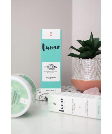 Pore Minimizing Toner with Niacinamide & Hyaluronic Acid - Lunar Glow 200ml | Best International Shipping - Buy Online on GoSupps.com