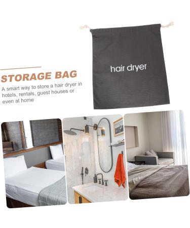 FOMIYES 4 Pcs Hair Dryer Storage Bag Makeup Bag for Travel Toiletry Organizer Dustproof Pouch Packing Bag - Buy Online on GoSupps.com