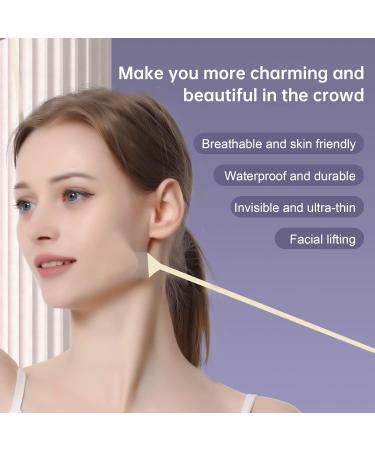Ultra-Thin Face Lifting Tape - Invisible Instant Neck & Facial Wrinkle Reducer | Tighten & Lift Sagging Skin - 40 Tapes - Buy Online on GoSupps.com