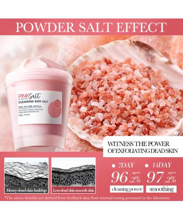 Sel de bain rose 250 g cosm tique naturel sel de bain de l'Himalaya sels de la mer Morte relaxation et bien- tre apaise les sens et pour un bon sommeil sel de bain - Buy Online on GoSupps.com