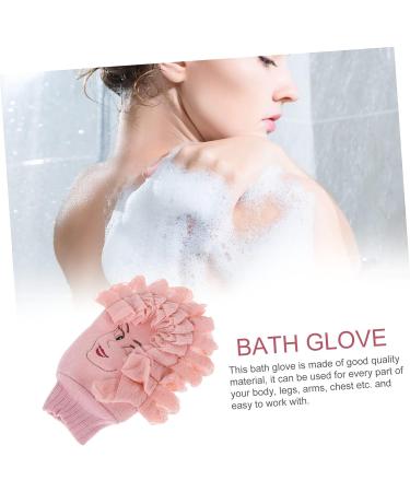 Beavorty Reversible Bath Gloves - Body Wash Sponge Scrubber for Exfoliating Skin - Buy Online on GoSupps.com