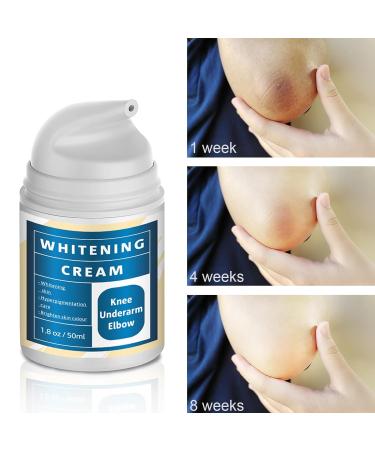Underarm Whitening Cream | Skin Lightening & Brightening for Intimate Areas | Dark Spot Remover for Neck Elbow Knees & Bikini - 1.8oz - Buy Online on GoSupps.com
