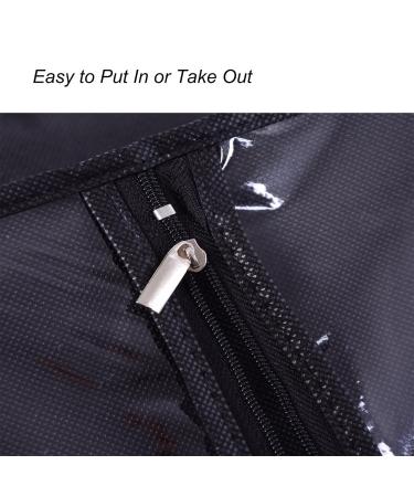 Sanon Hair Extension Holder & Portable Tote Bag | Fleece Suit with Hanging Pocket for Clip-In & Untreated Hair | 29 x 60 cm - Buy Online on GoSupps.com