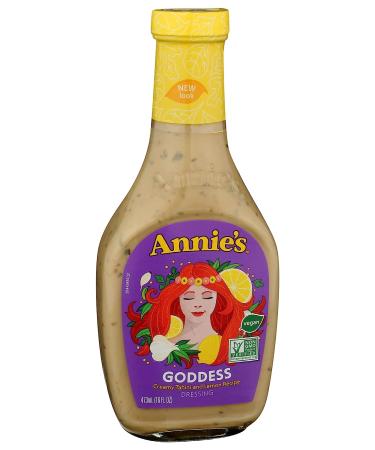 Annie's Natural Goddess Salad Dressing - Vegan, Non-GMO, 16 fl oz - Buy Online on GoSupps.com