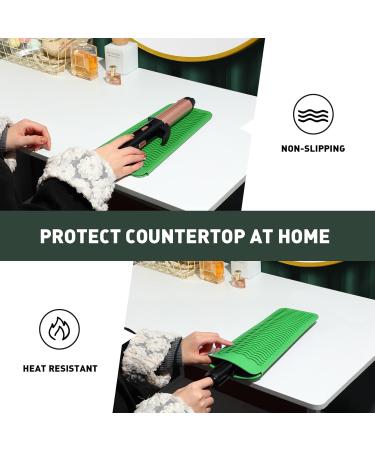 ZAXOP Silicone Mat Pouch for Hot Hair Tools - Resistant (Green) - Buy Online on GoSupps.com