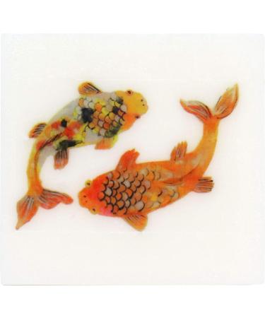 Buy Satsuma Scented Glycerin Soap with Koi Fish Design | International Shipping Available - Buy Online on GoSupps.com