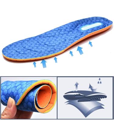 MisFun Men's Diabetic Shoes Wide Diabetes Sandals | Dark Blue, Size 6 | Adjustable & Comfortable for Elderly Men with Diabetes - Buy Online on GoSupps.com