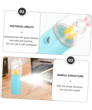  Gogogmee Portable 35ml Facial Steamer for Little Ones Mothers and Singers - Buy Online on GoSupps.com