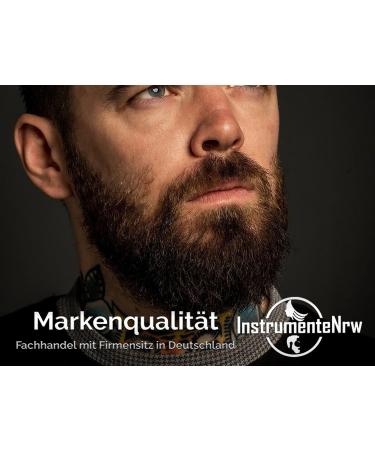 Professional 5/8 Inch Razor from Solingen Germany - Premium Quality Hollow Ground Fixed Blade for Men - Buy Online on GoSupps.com