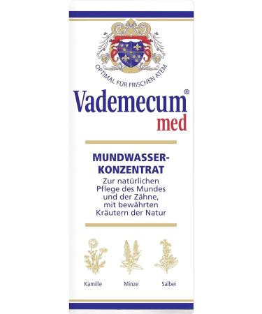 VADEMECUM MED Mundwasser Konzentrat 0888 Healthier Mouth Fresh Breath | International Shipping Available - Buy Online on GoSupps.com