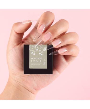 Vettsy Solid Nail Glue Gel - Strong Adhesive for Acrylic Nails & Rhinestones 10g - Buy Online on GoSupps.com