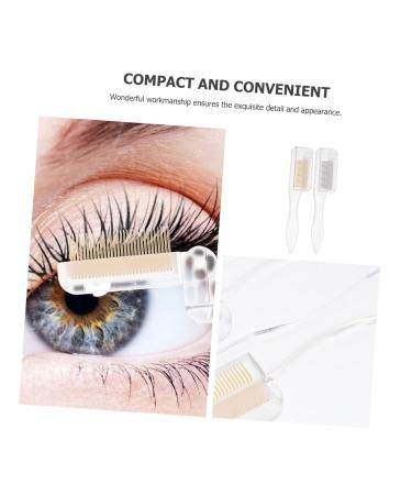FOMIYES 4 Pcs Foldable Eyebrow Comb Set - Portable Eyebrow Brush & Mascara Comb for Eyelash Beauty | Multitool with Steel Teeth Handle - Buy Online on GoSupps.com