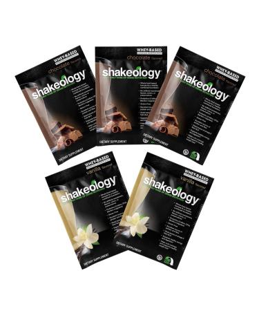 shakeology Sampler Pack Whey Protein Powder Gluten Free Superfood Protein Shake with Supergreens Probiotics for Gut Health Adaptogens Vitamins 16g Plant Protein per Serving Sampler Mix 10.4 Ounce