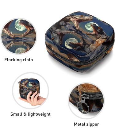 Buy Period Bag | Sanitary Napkin Storage & Tampon Holder for Purse | Compact 4.7x6.6x6.6 in | International Shipping Available - Buy Online on GoSupps.com