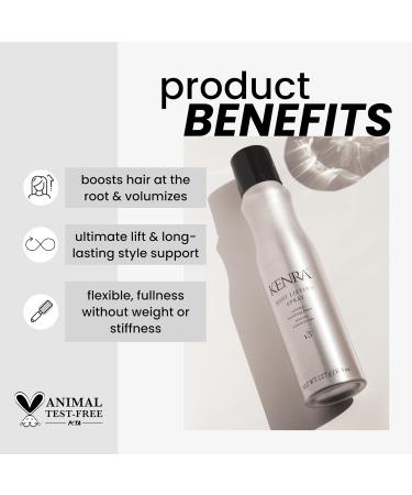 Kenra Root Lifting Spray 13 | Volumizing Foam | Medium Hold | Ultimate Lift & Lasting Style | Boosts Hair At The Root | Provides Flexible Fullness Without Weight or Stiffness | All Hair Types 8 Ounce (Pack of 2) - Buy Online on GoSupps.com