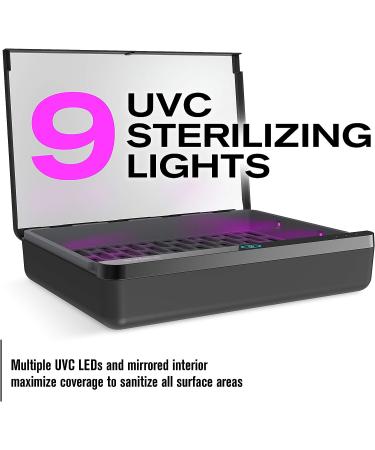 Surface XL Pro UVC Sanitizer with Device Charging and 3 USB Ports - SUVC400BM - Buy Online on GoSupps.com