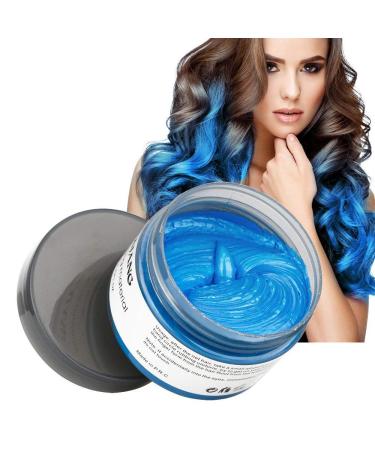 MOFAJANG Blue Hair Coloring Wax | Temporary Natural Hairstyle Color Pomade | Washable Hair Dye Styling Wax Mud - Buy Online on GoSupps.com