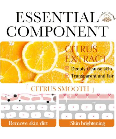 Body Exfoliator - Body Scrub Exfoliator - Vitamin C Exfoliating Body Scrub - Orange Extract Body Exfoliator Scrub - Hydrating Body Skin Care - Whitening Nourishing Smooth Skin 120g - Buy Online on GoSupps.com