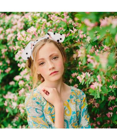 Valiclud Dalmatian Brown Rabbit Ears Headband - Cute Cartoon Dog Ears for Pet Parties & Christmas Costumes - Buy Online on GoSupps.com
