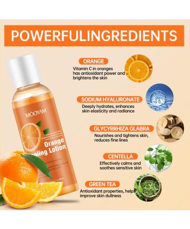 Vitamin C Peel Off Facial Mask - Brightening & Deep Pore Cleansing | Exfoliating Blackhead Remover | Skin Care Gift for Face & Body - Buy Online on GoSupps.com