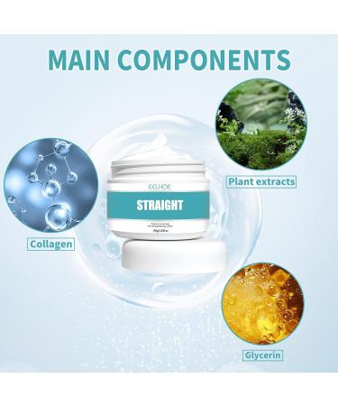 Buy Premium Hair Smoothing & Straightening Cream - Keratin & Collagen 100g | Fast Shipping Worldwide - Buy Online on GoSupps.com
