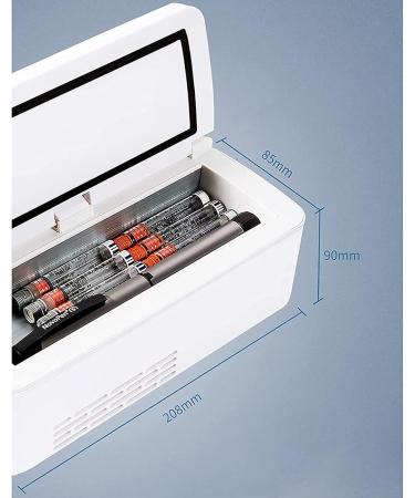 ZZBB Small Reefer Refrigerator and Insulin Cooler Portable Insulin Refrigerated Box Car Home Refrigeration Heating Medicine Small Refrigerator - Buy Online on GoSupps.com