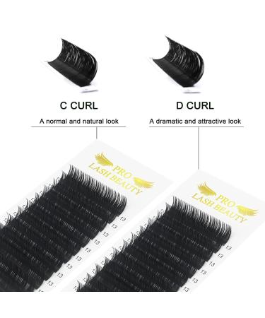 Buy Classic Eyelash Extensions | D-Curl 0.20mm 16mm | High-Quality Individual Lashes for International Shipping - Buy Online on GoSupps.com
