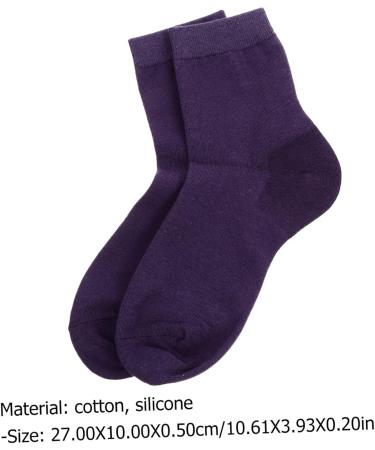 minkissy 5 Pairs Gel Ripstop Socks Silicone Socks Silicone Heel Pad Socks Women Sock Silicone Socks for Women Hard Skin Repair Socks Silicone Women Sock Stockinette Ladies Ankle Socks Spa - Buy Online on GoSupps.com