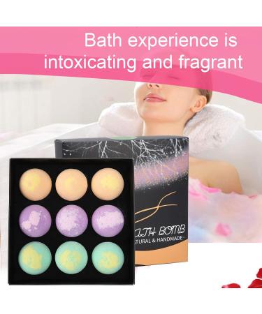 Buy Pack Bath Salt Balls - Portable Essential Oil Bubble Bath Bombs for Women & Girls | Handmade Moisturizing Bath Soap - Buy Online on GoSupps.com