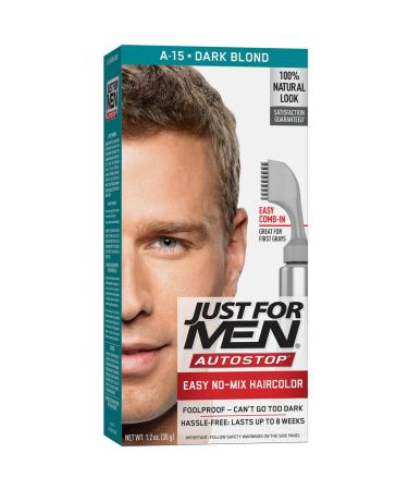 Just for Men Autostop Men's Hair Color Dark Blond A-15 1.2 oz (35 g)